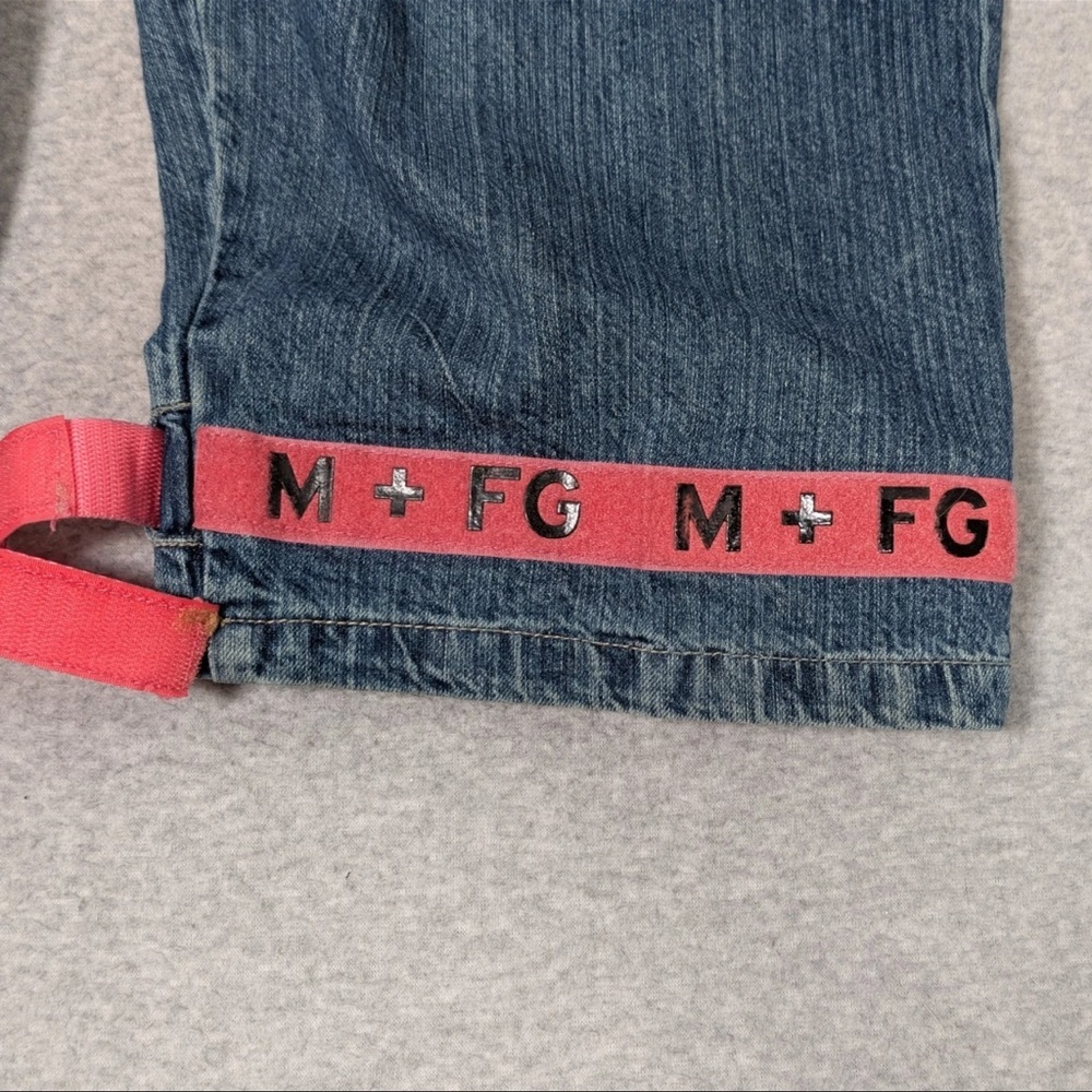 RARE VINTAGE Marithe Francois Girbaud Denim with Pink Tape Straps - Picture 16 of 16